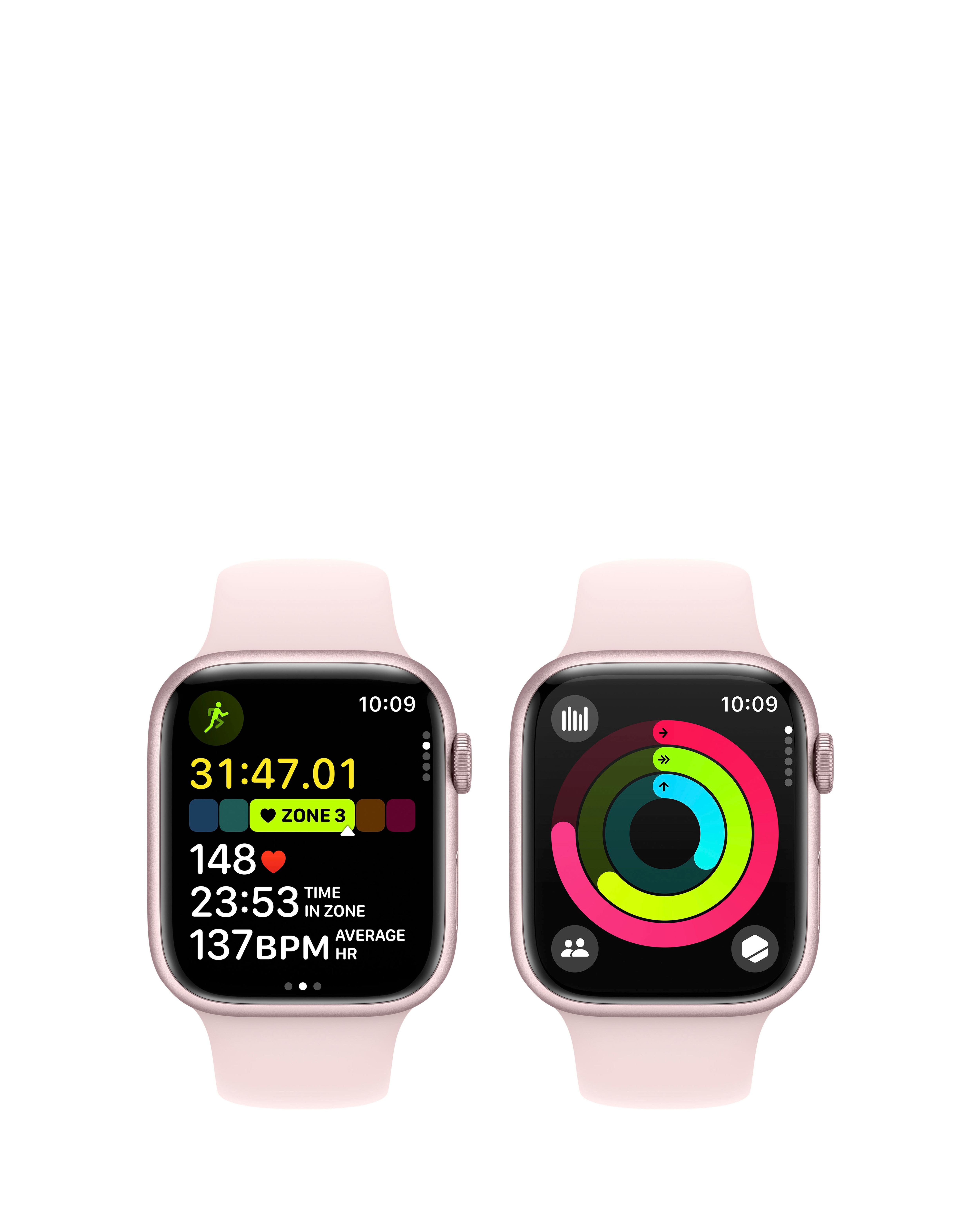 Pink apple watch series 3 band on sale