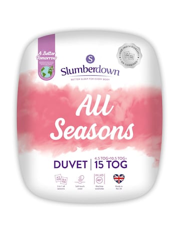 Slumberdown All Seasons 15 Tog Combi Duvet