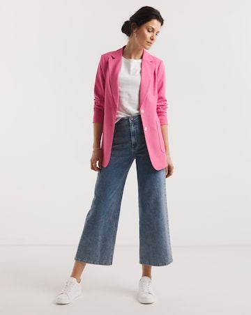 Pink Patch Pocket Blazer