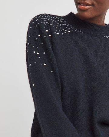 Scatter Sequin Jumper