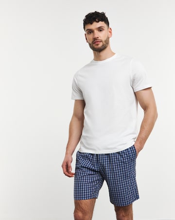 2 Pack Woven Check Shorts