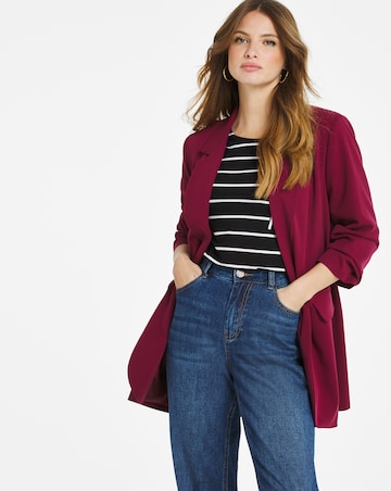 Berry Relaxed Blazer