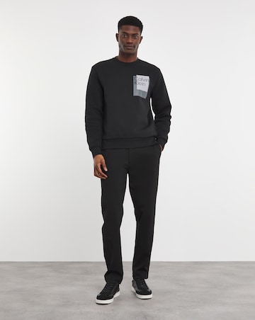 Calvin Klein Box Logo Crew Sweatshirt