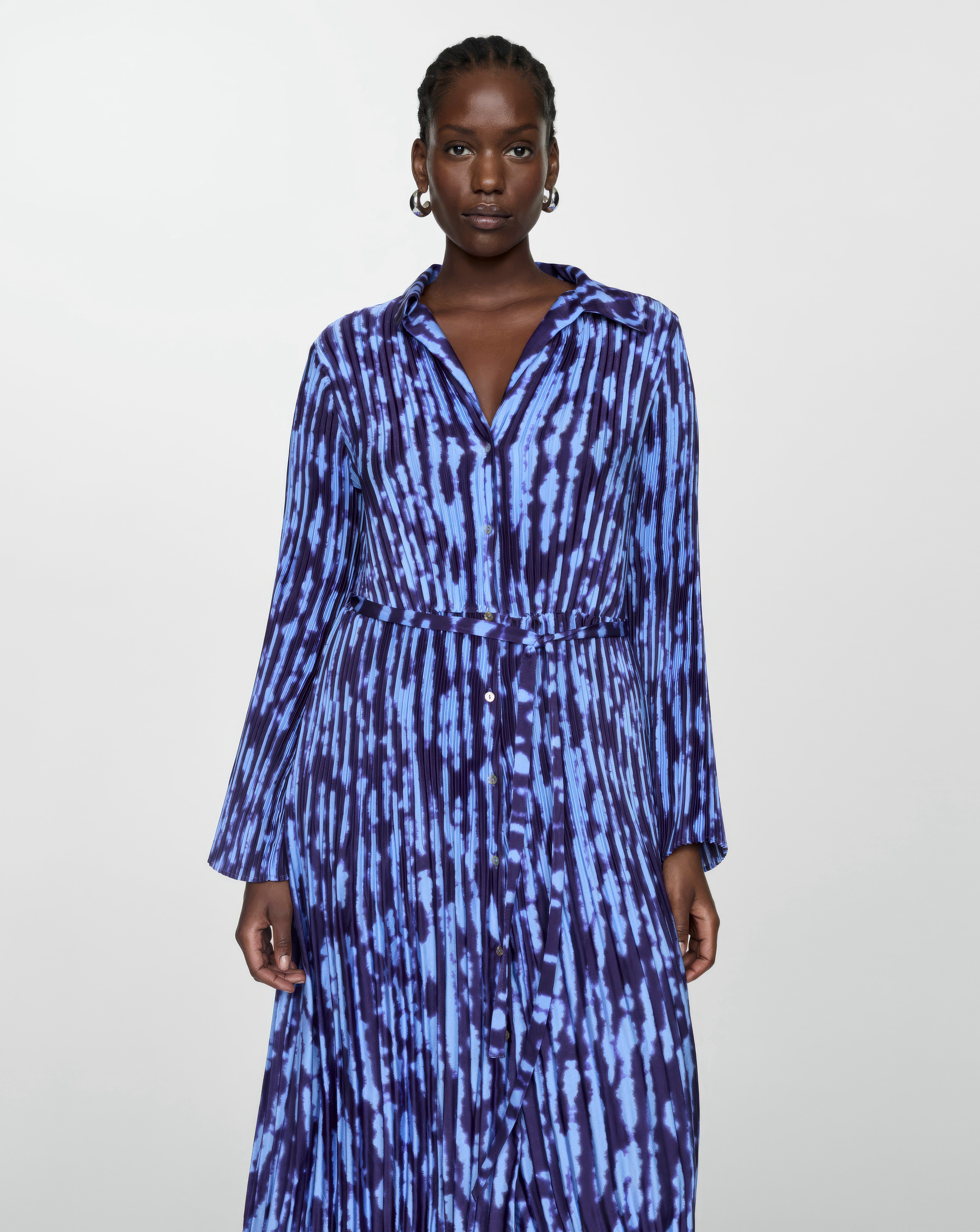 Mango Thea Tie Dye Shirt Dress JD Williams