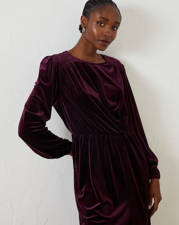 FatFace Annie Velvet Dress