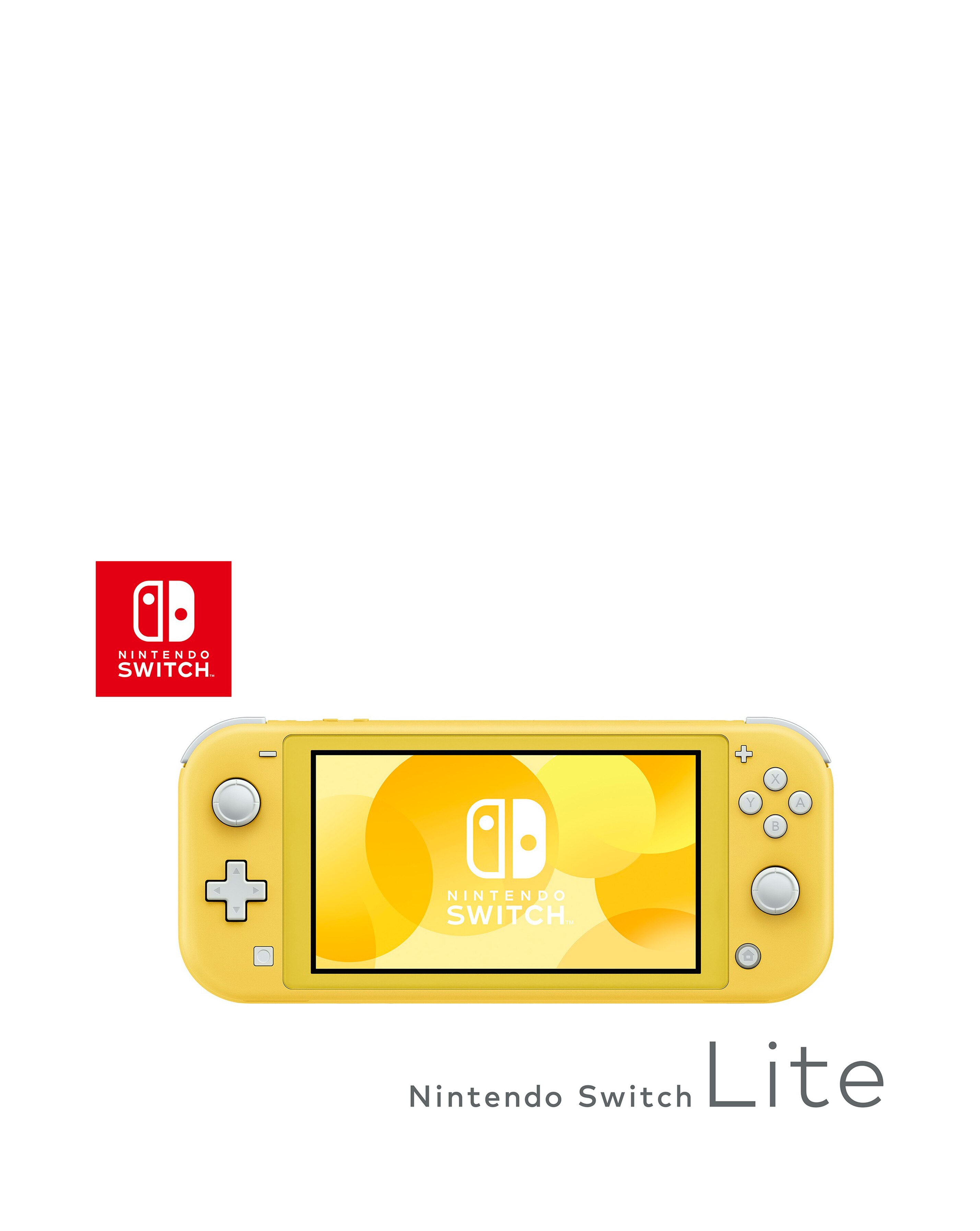 Yellow store Nintendo switch lite