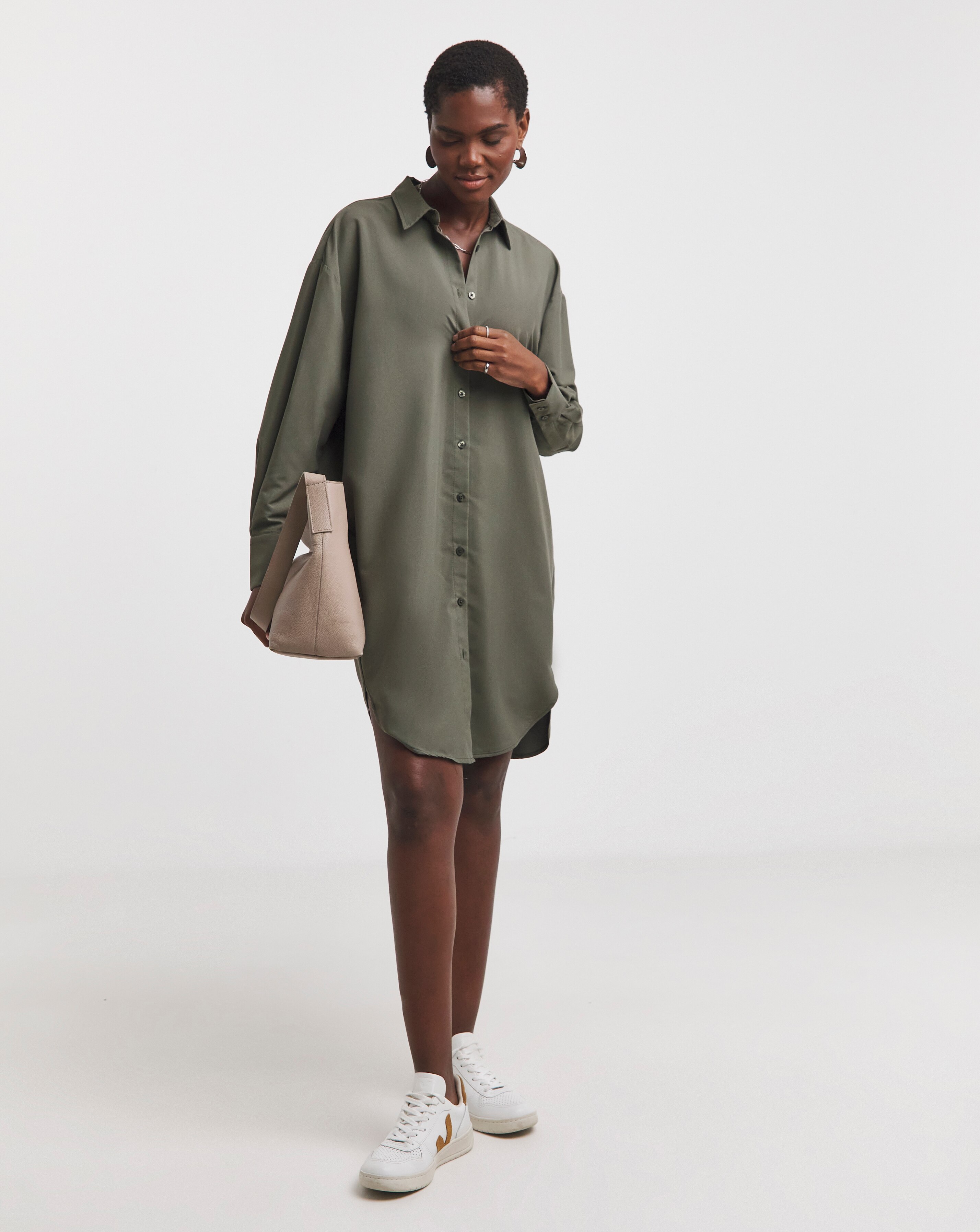 Oversized Shirt Dress JD Williams