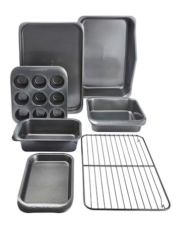 MasterClass 7 Piece Smart Space Stacking Non-Stick Bakeware Set