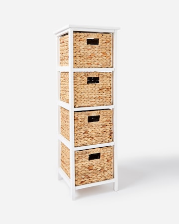 Hyacinth 4 Drawer Tall Unit