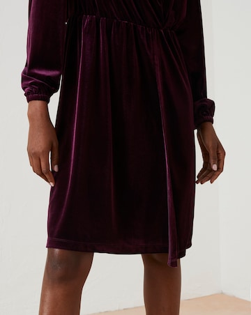 FatFace Annie Velvet Dress