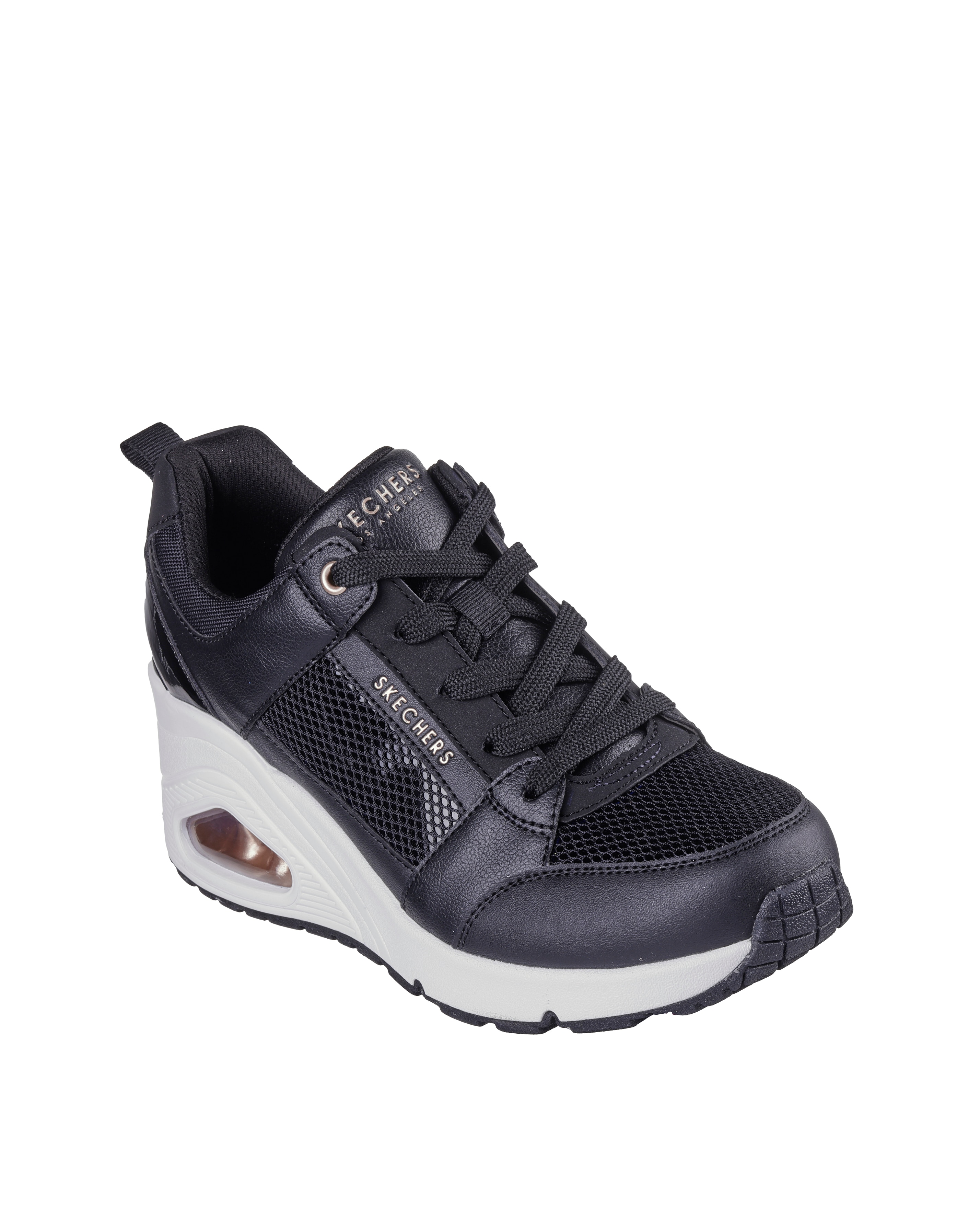 Skechers fashion fit wedge trainer on sale