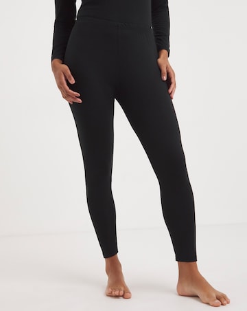 2 Pack Thermal Leggings - Black