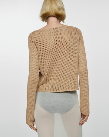 Mango Maria Metalic Thread Knit jumper