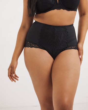 MAGISCULPT Firm Control 2 Pack Tummy Control High Waist Briefs - Blush/Black