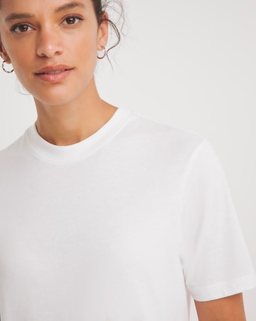 White Crew Neck Short Sleeve T-shirt