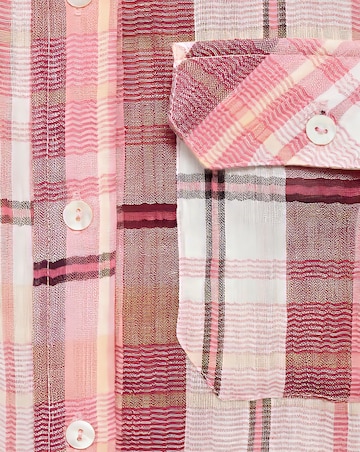 Mango Check Shirt With Pockets