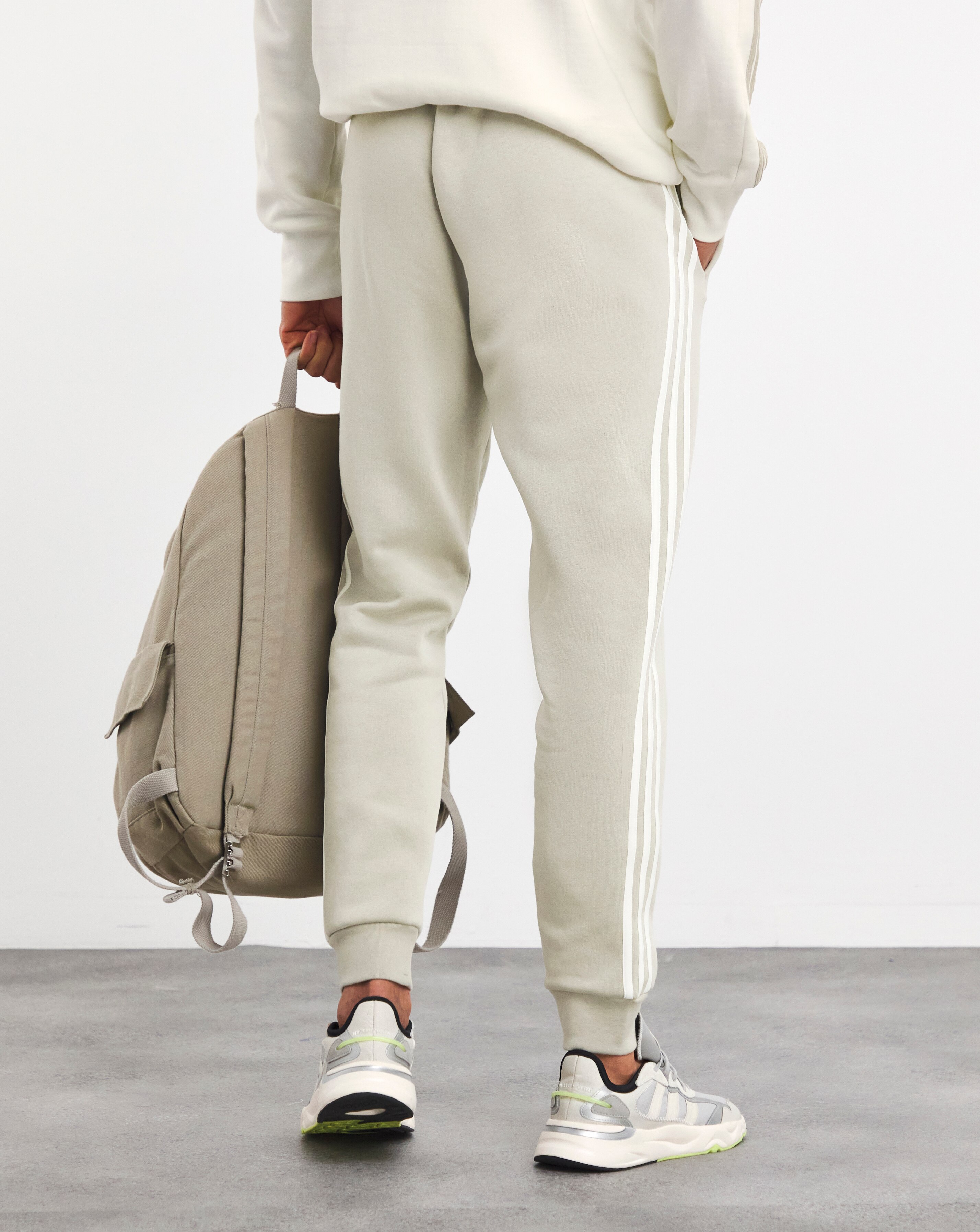 Adidas 3 stripe fleece pants online