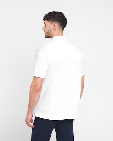 Lacoste White Short Sleeve Polo