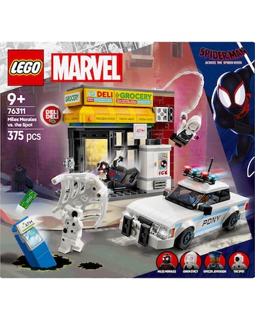 LEGO Marvel Spider-Verse: Miles Morales vs. The Spot Buildable Set 76311