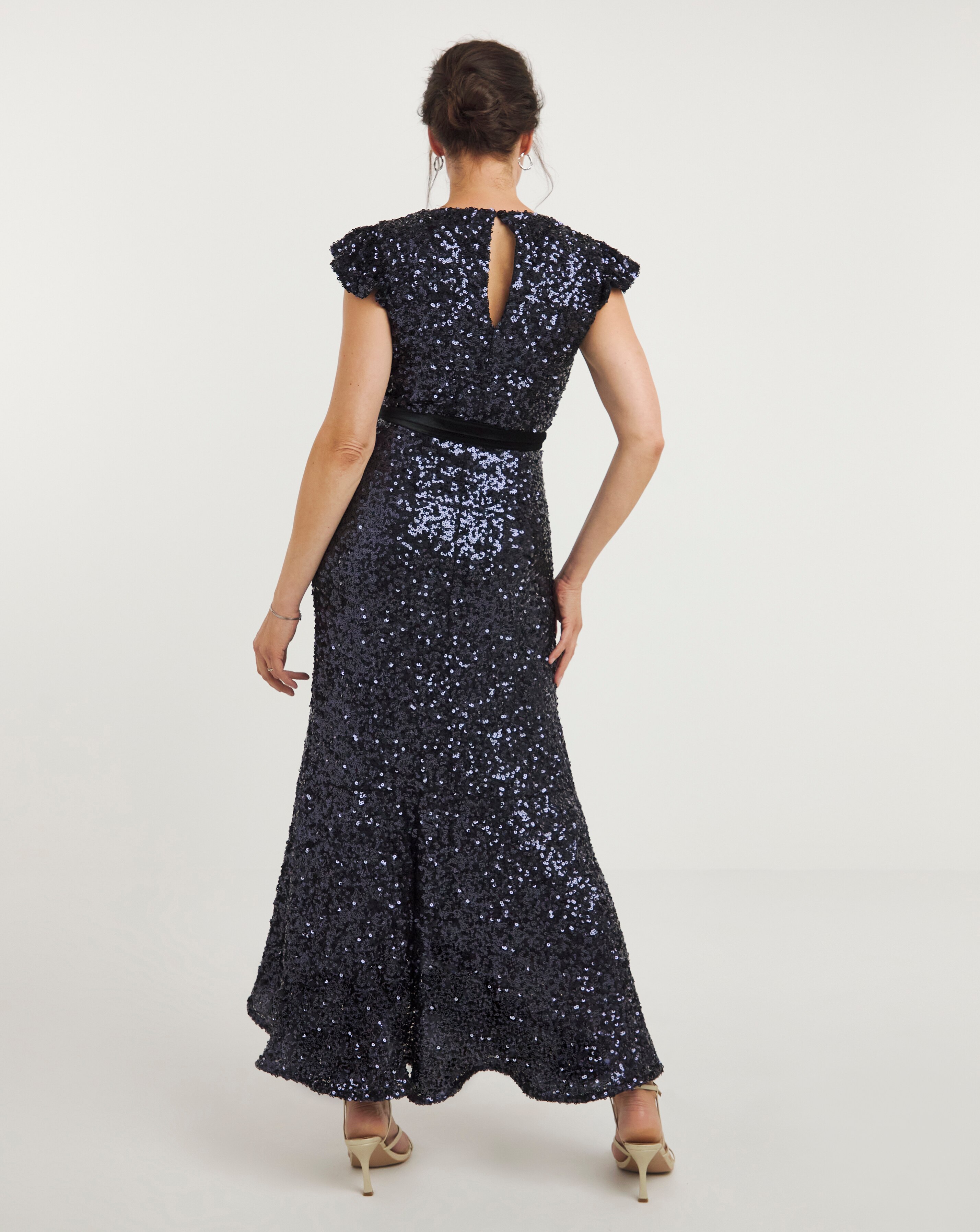 Joanna hope clearance sequin maxi dress