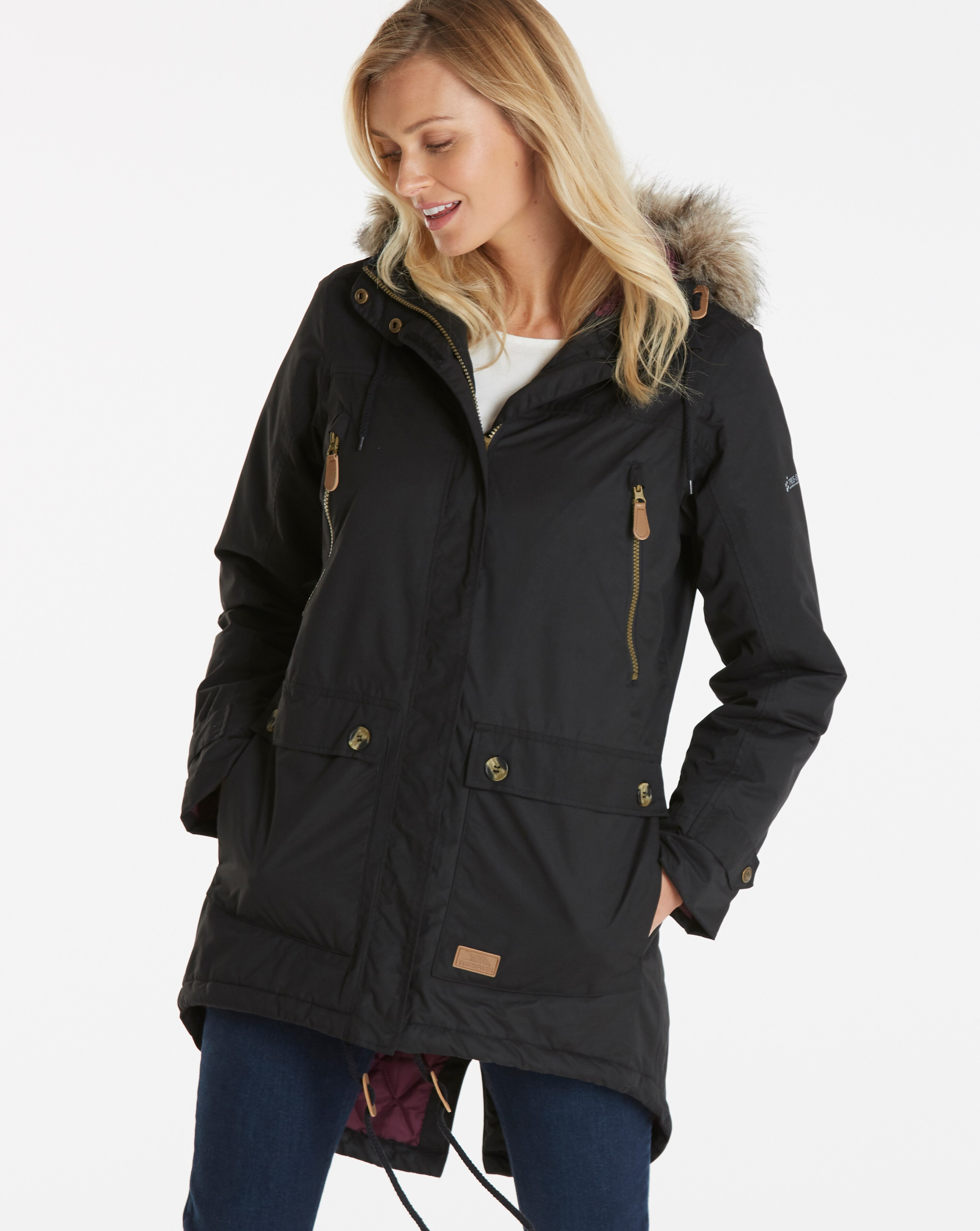 trespass clea parka reviews