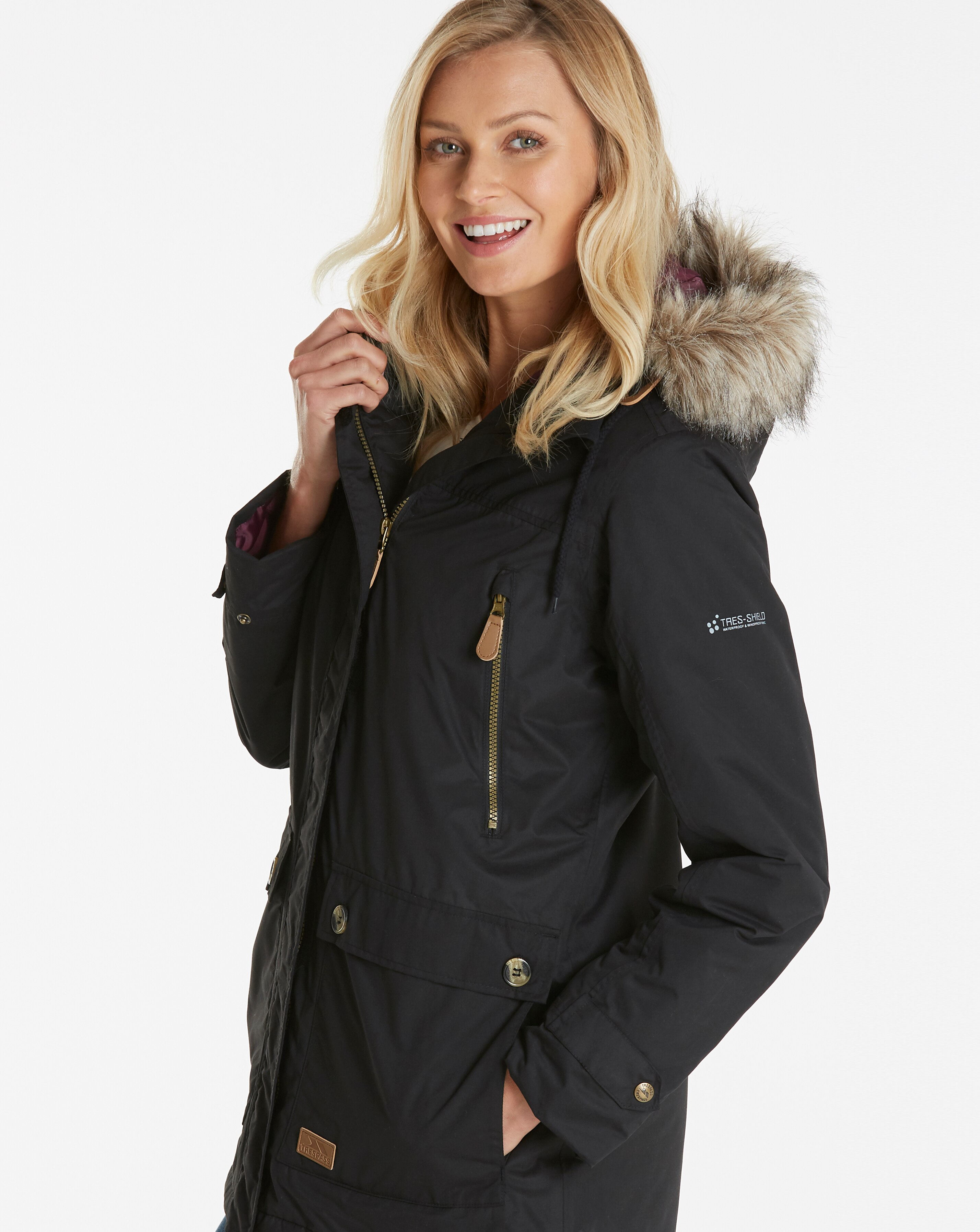 trespass clea parka reviews