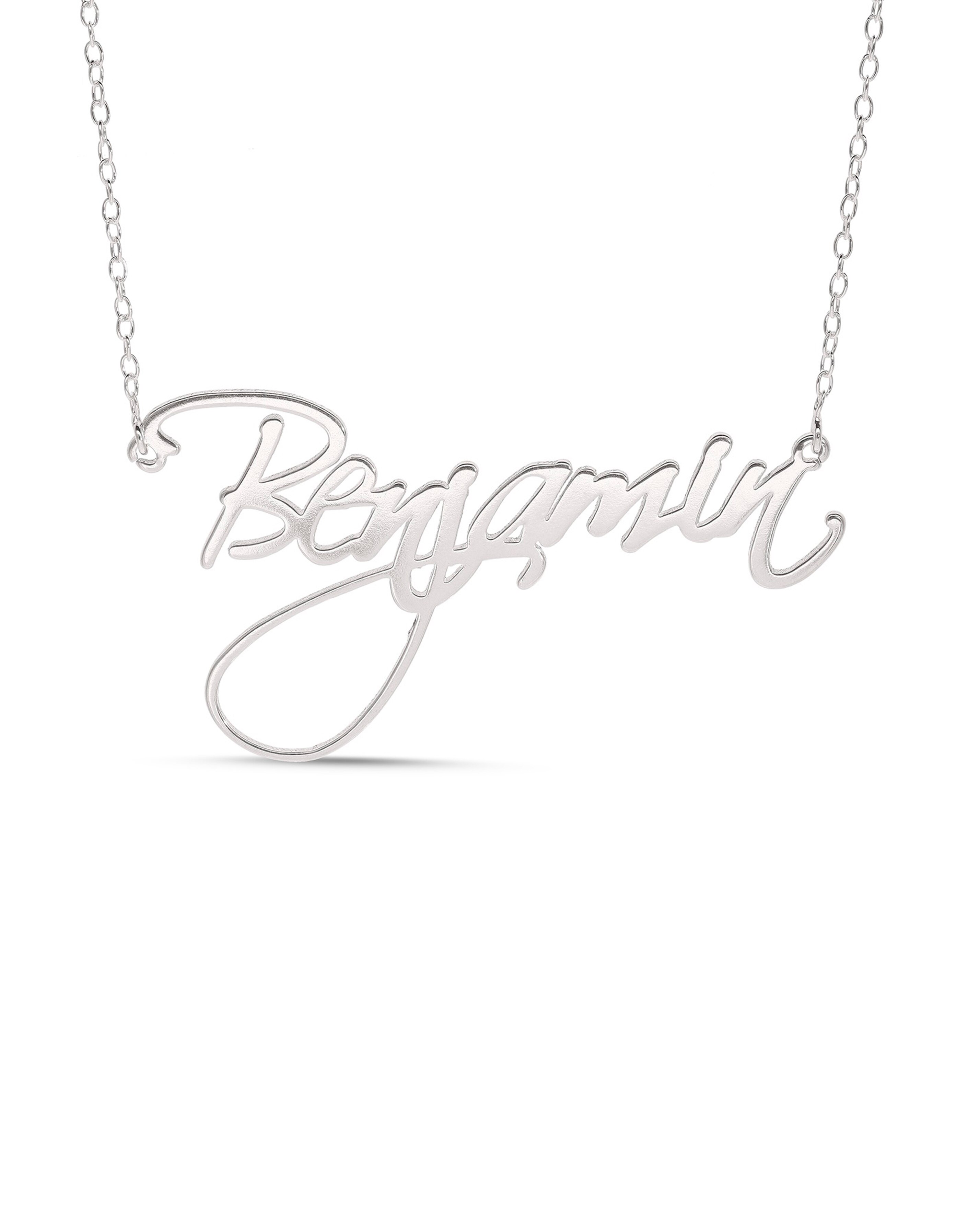 Silverworks personalized clearance name necklace price