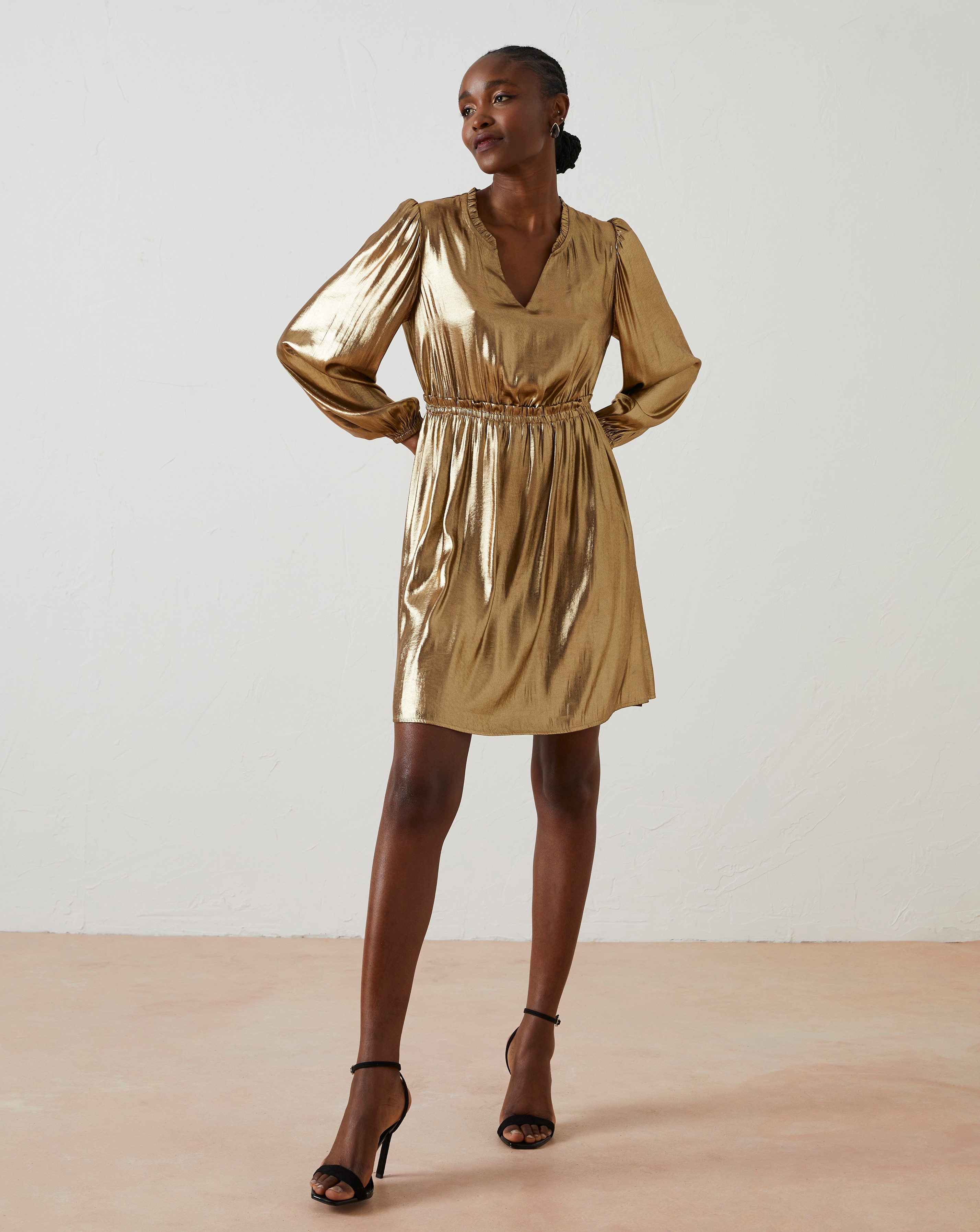 Jd williams 2024 gold dress