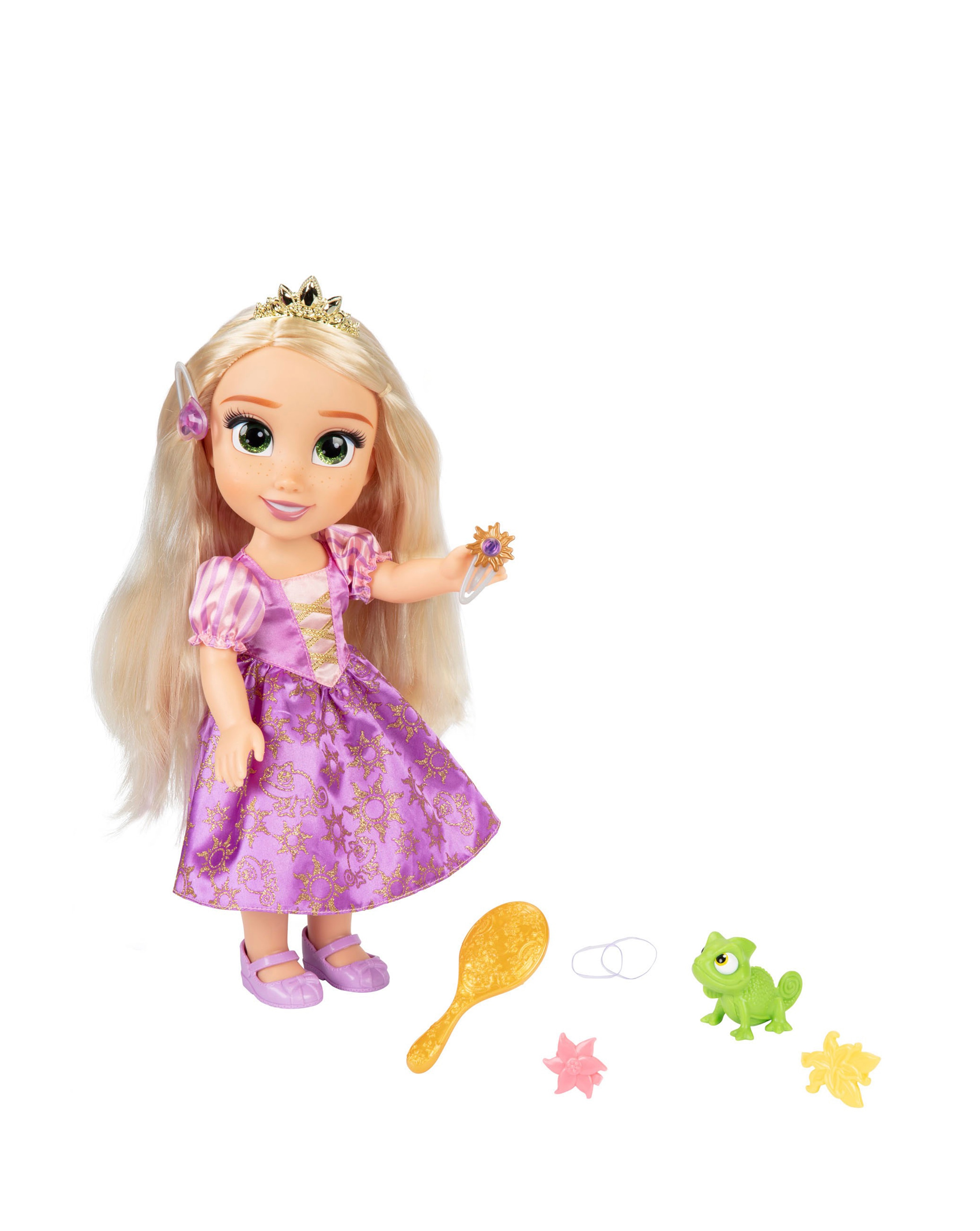 Disney tangled glow & cheap style rapunzel toddler doll