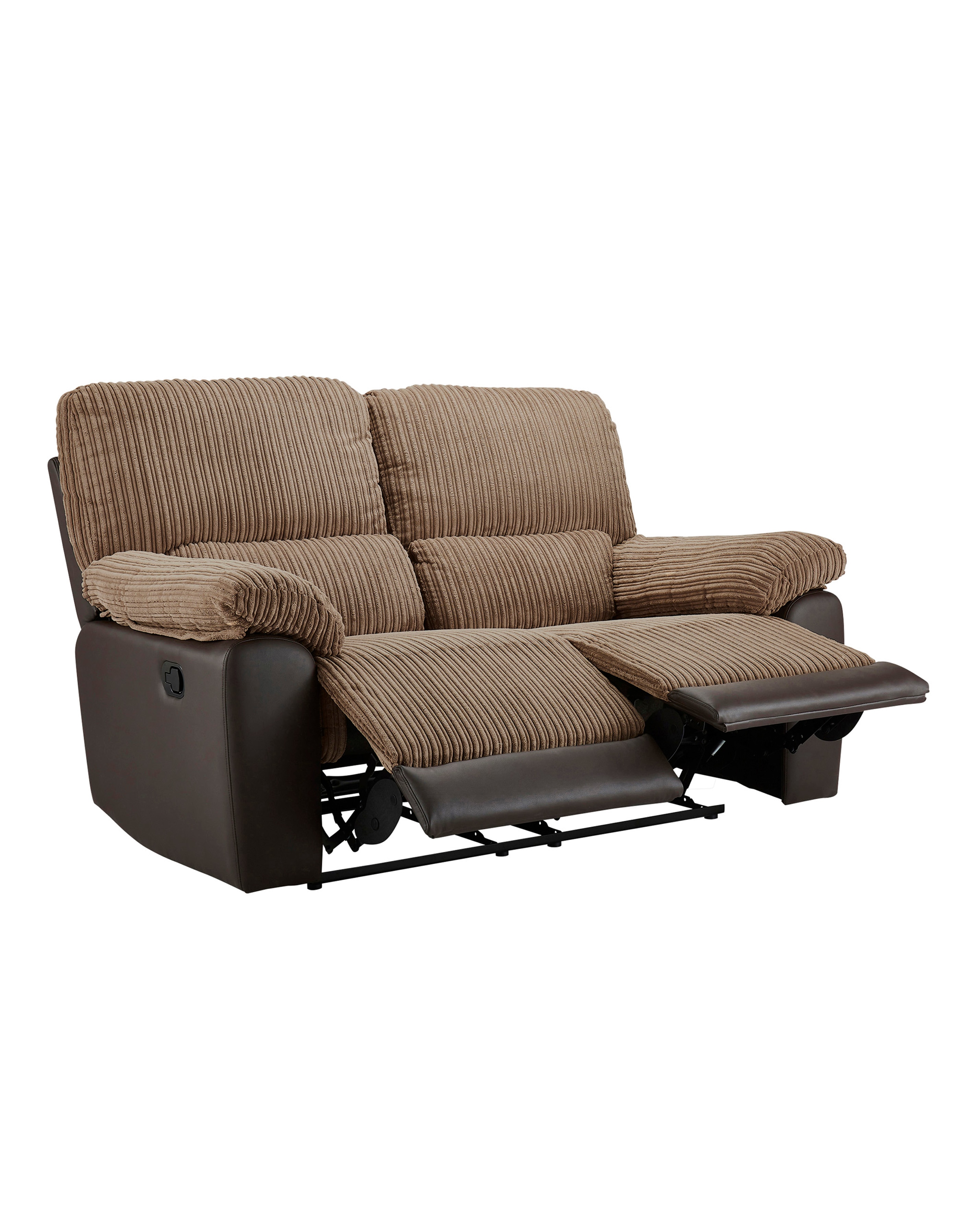 Jumbo cord recliner discount sofa