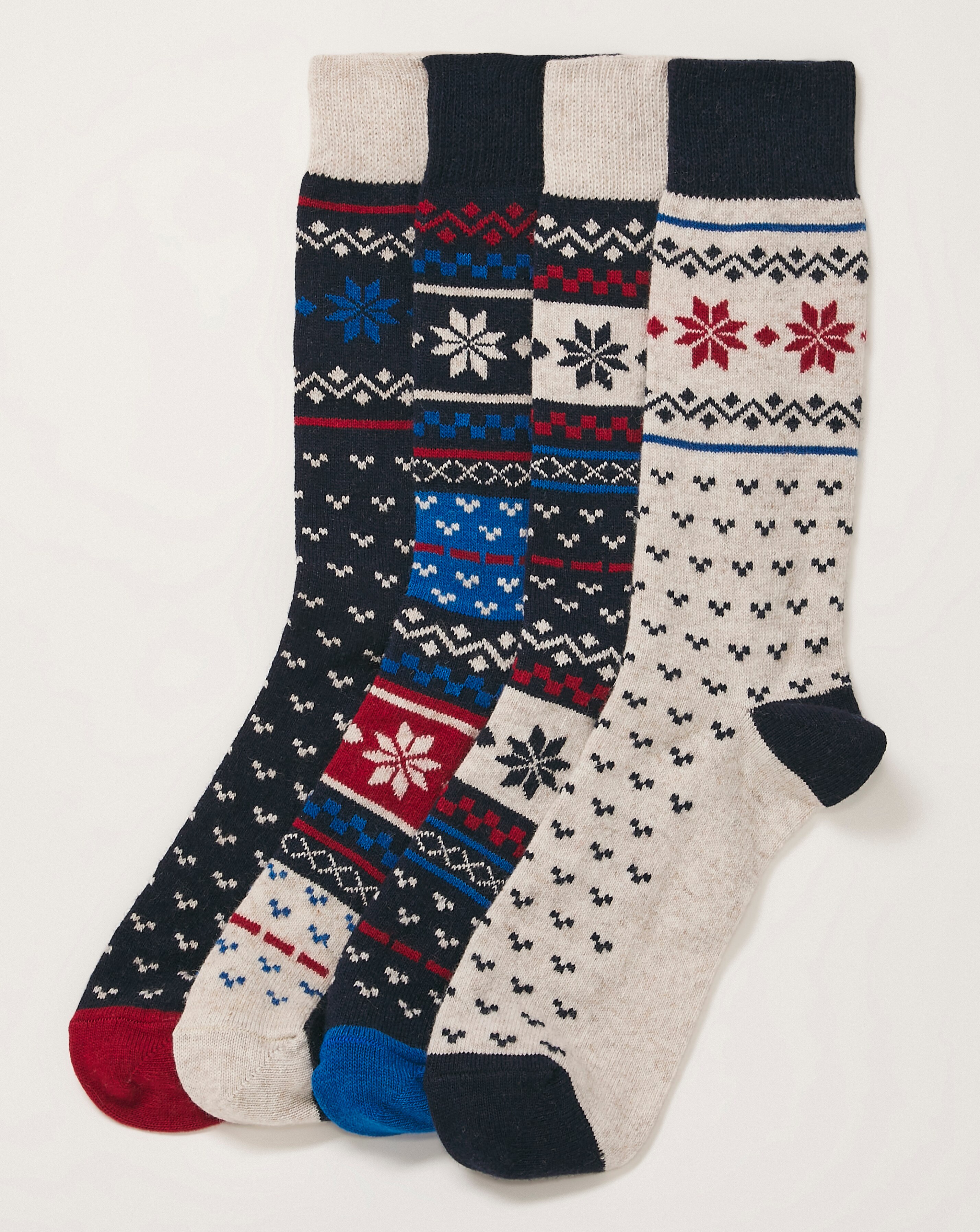 fairisle boot socks